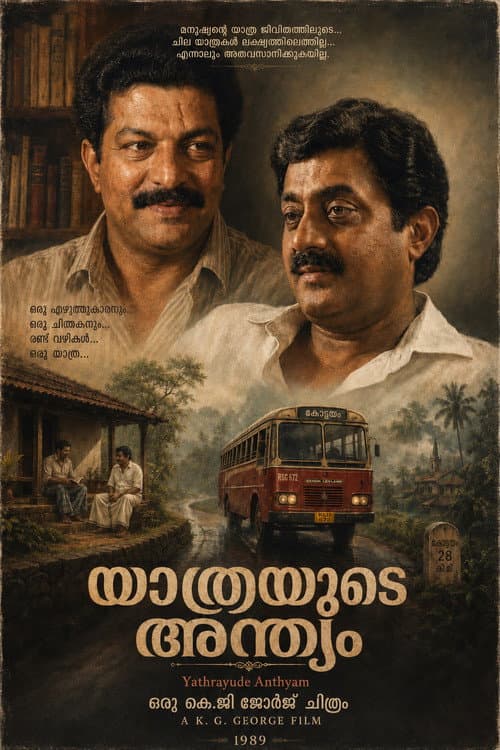 Yathrayude Anthyam poster