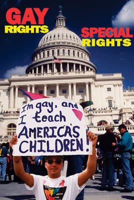 Gay Rights / Special Rights poster