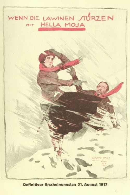 Wenn die Lawinen stürzen poster