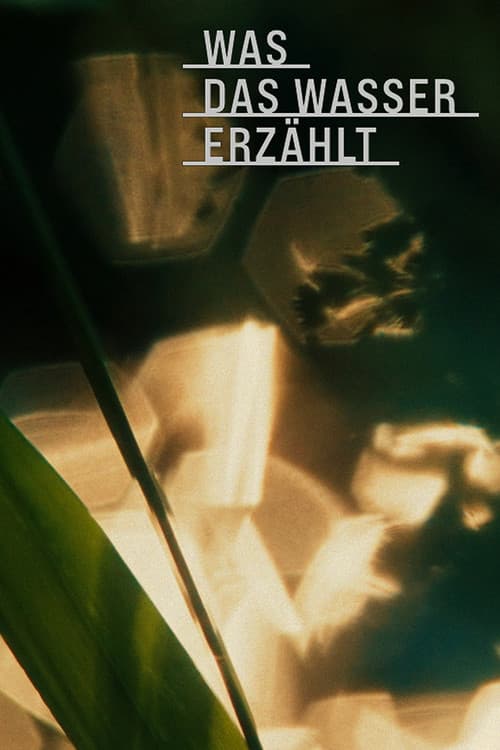 Was das Wasser erzählt poster