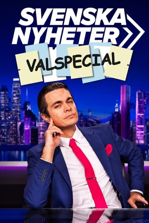 Svenska nyheter valspecial poster