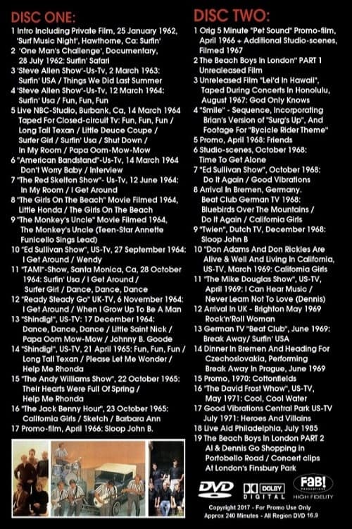 The Beach Boys: A Long Promised Road - Volume 1 & 2 - 1962-1971 poster