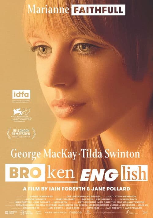 Broken English poster