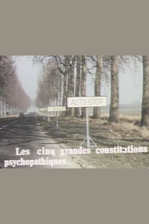 Auto-stop – Les cinq grandes constitutions psychopathiques poster