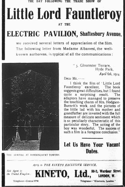 Little Lord Fauntleroy poster