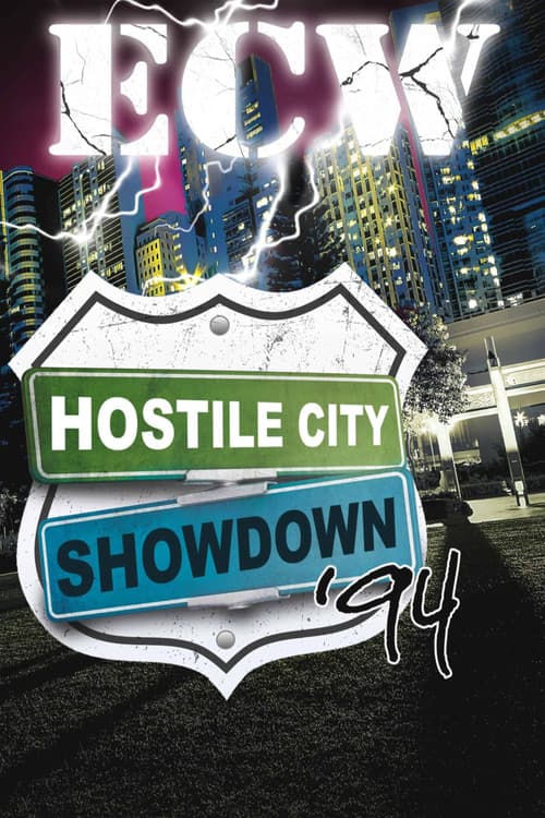 ECW Hostile City Showdown 1994 poster