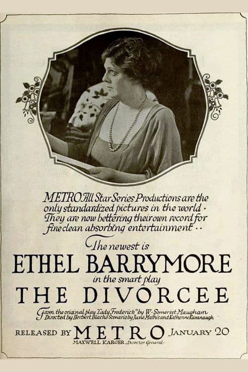 The Divorcee poster