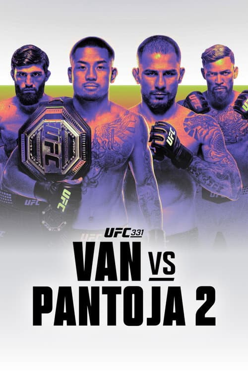 UFC 331: Van vs. Pantoja 2 poster