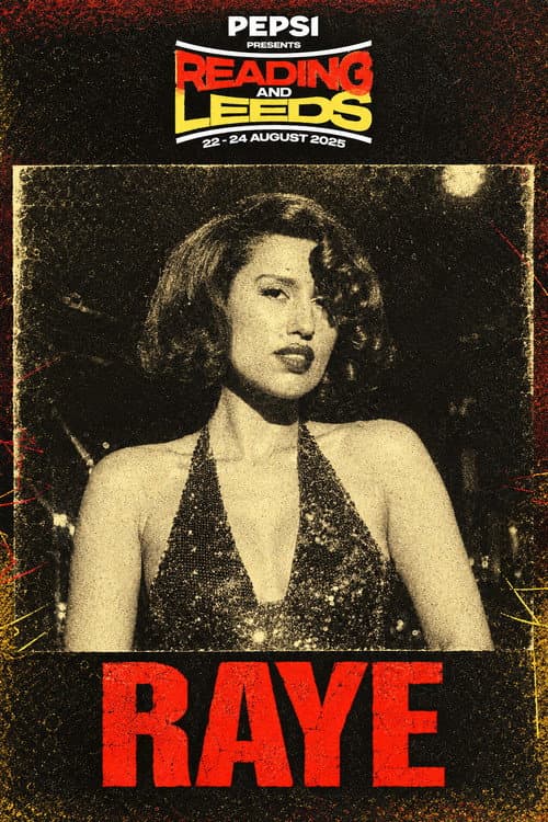 RAYE: Radio 1 at Reading and Leeds Festival 2026 poster