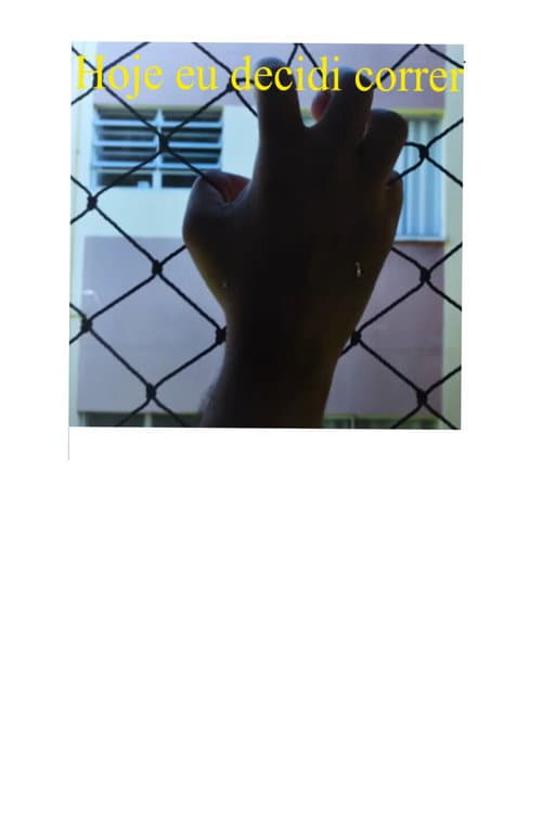 Hoje eu decidi correr poster