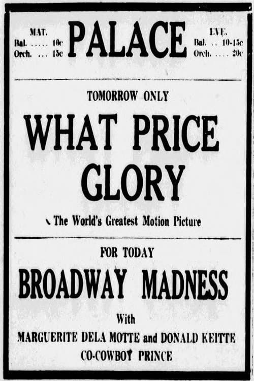 Broadway Madness poster