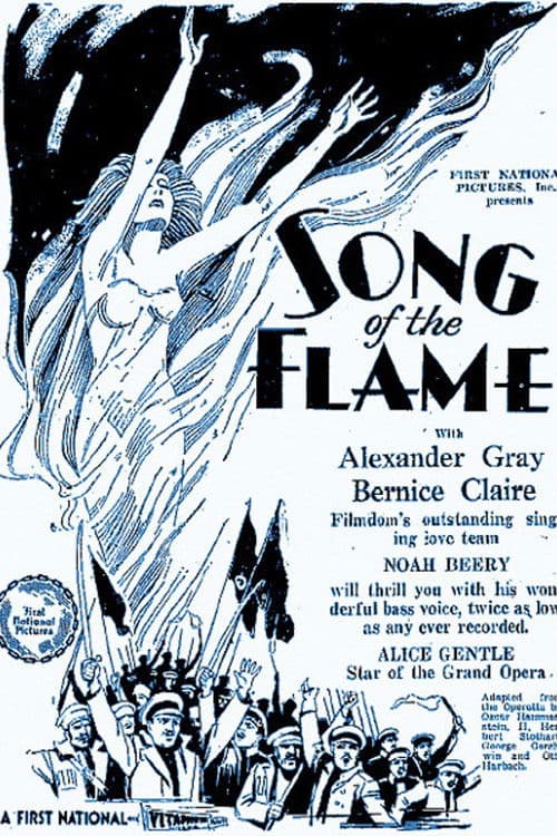 The Song of the Flame poster
