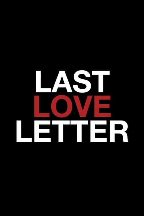 Last Love Letter poster