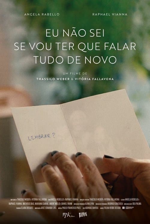 I don’t know if i'll have to say everything again poster