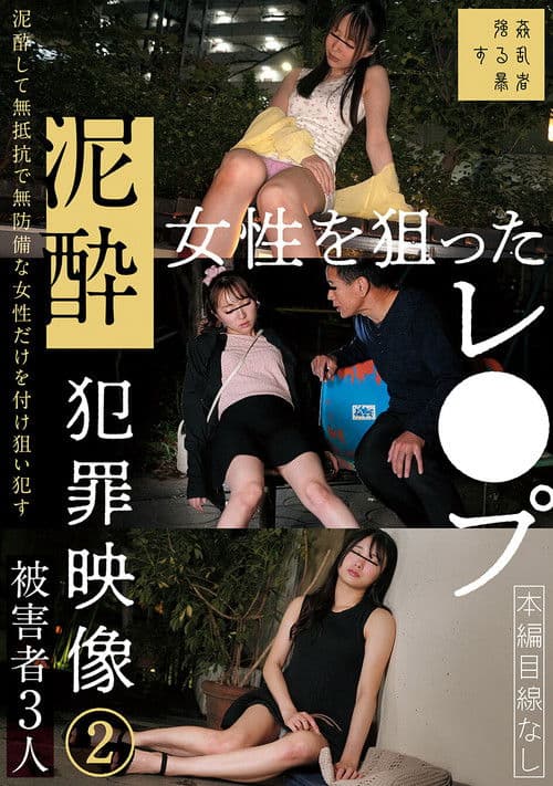 泥酔女性を狙ったレ●プ犯罪映像② poster