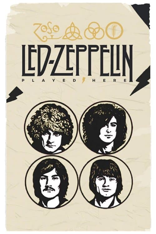 Led Zeppelin Played Here poster