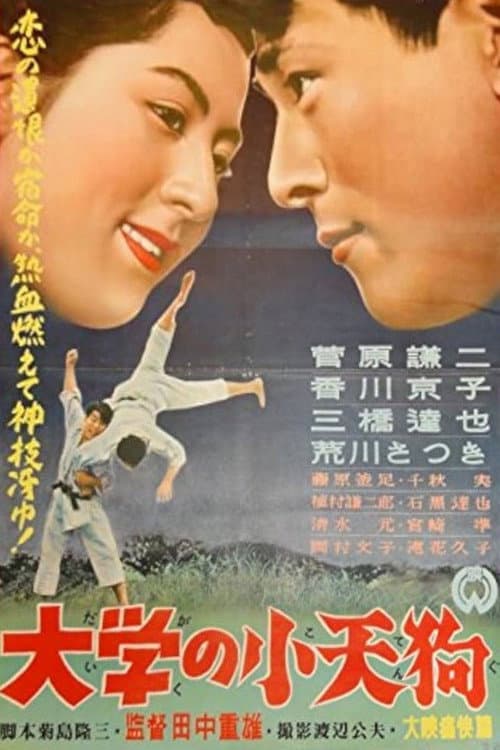 Daigaku no kotengu poster
