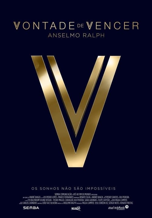 Vontade de Vencer - Anselmo Ralph poster