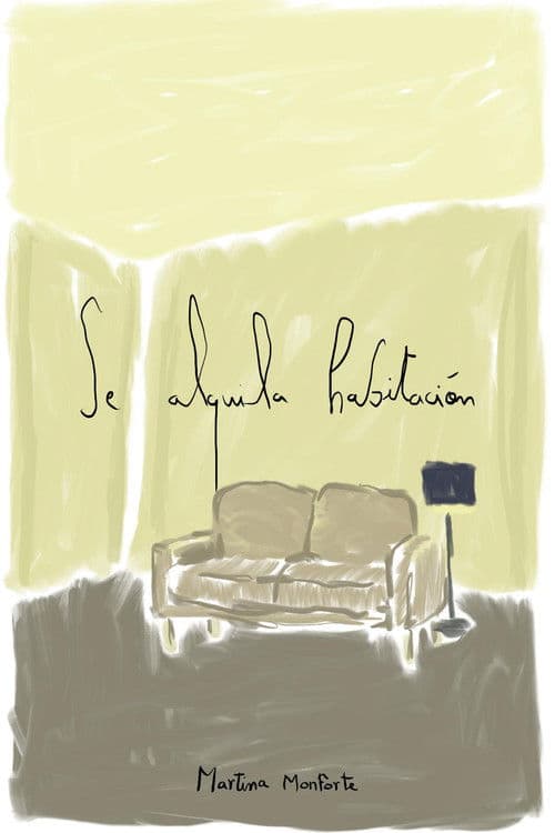 se alquila habitación poster