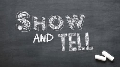 Show and Tell! poster