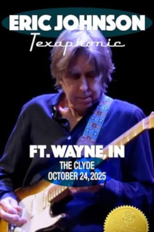 Eric Johnson Live at Fort Wayne poster