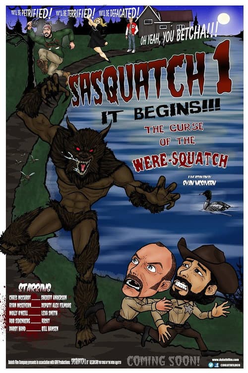 Sasquatch 1: It Begins; the Curse of the Were-squatch poster