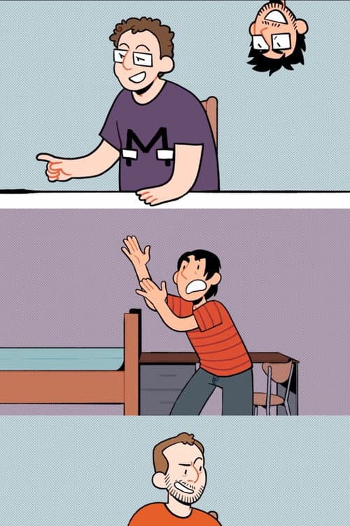 Mark and Bob Bunk Their Beds poster