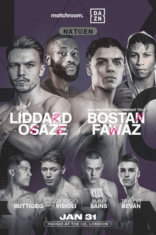 George Liddard vs. Derrick Osaze poster