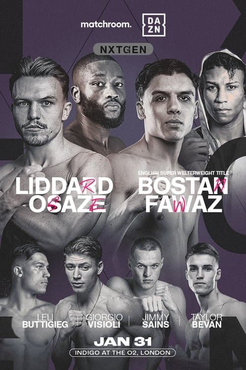 George Liddard vs. Derrick Osaze poster