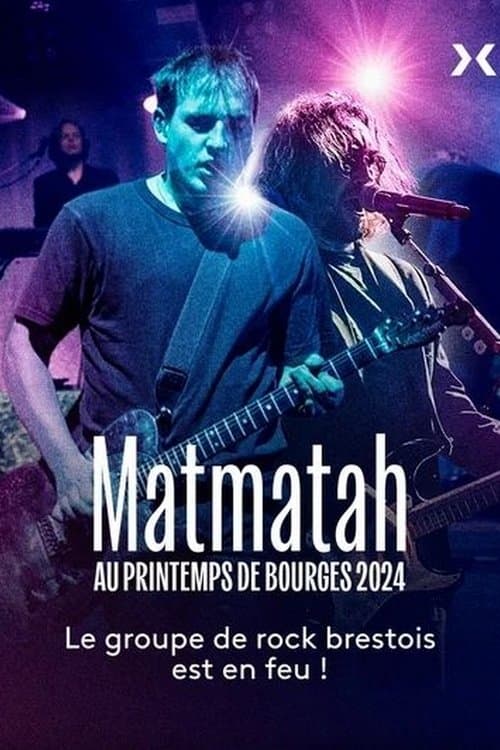 Matmatah en concert au Printemps de Bourges 2024 poster