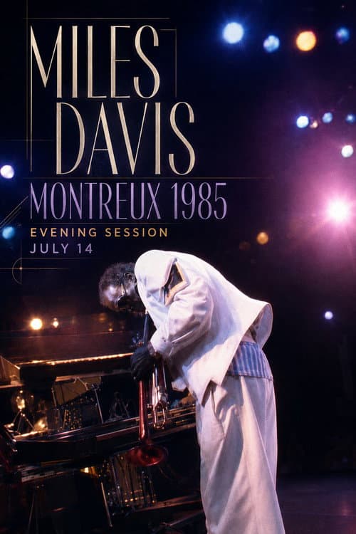 Miles Davis - The Definitive Miles Davis At Montreux - Evening July 14 TH 1985 poster