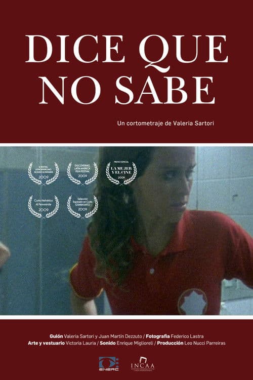Dice que no sabe poster