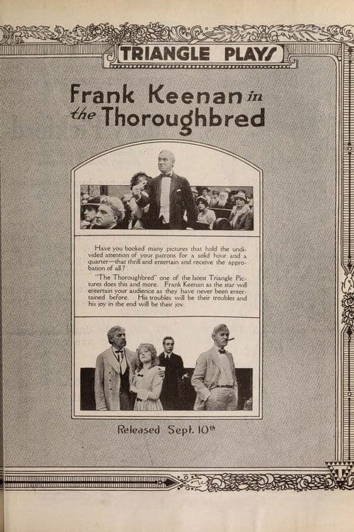 The Thoroughbred poster