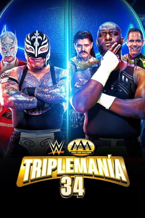AAA Triplemanía 34 - Friday poster