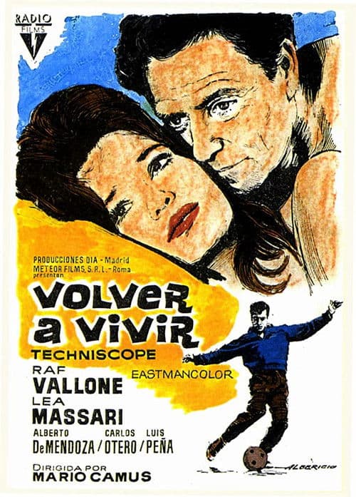 Volver a vivir poster
