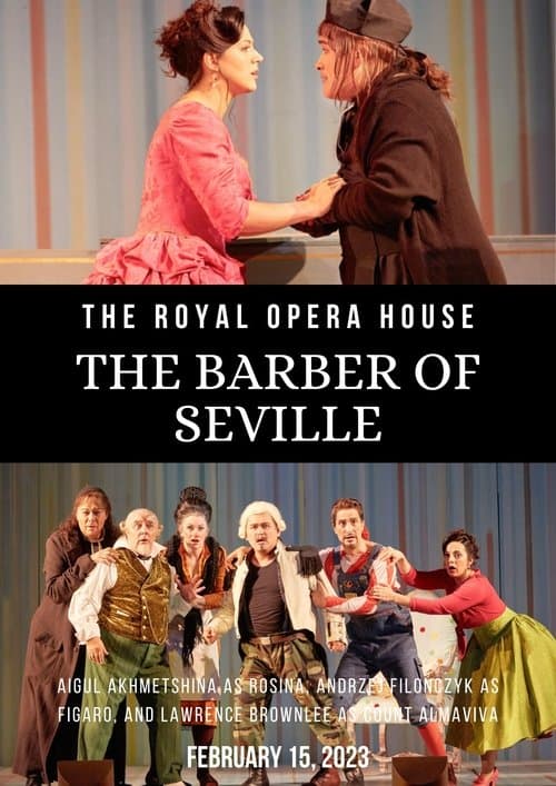 The Royal Opera House: The Barber of Seville poster