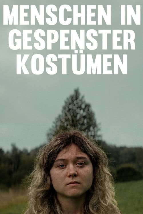 Menschen in Gespensterkostümen poster
