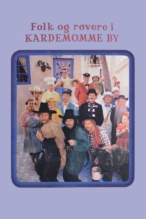 Folk og røvere i Kardemomme by poster