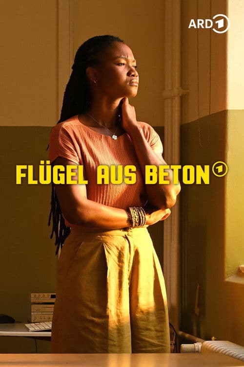 Flügel aus Beton poster