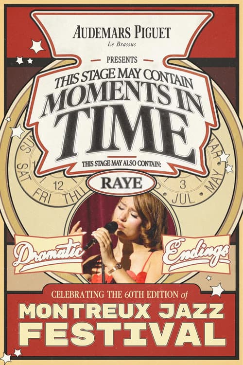 RAYE Live at Montreux Jazz Festival poster