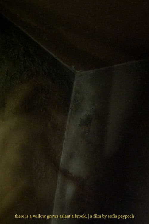 there is a willow grows aslant a brook, poster