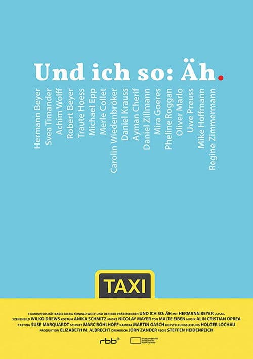 Und ich so: Äh poster
