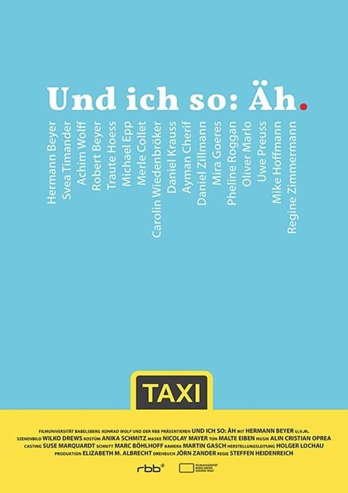Und ich so: Äh poster