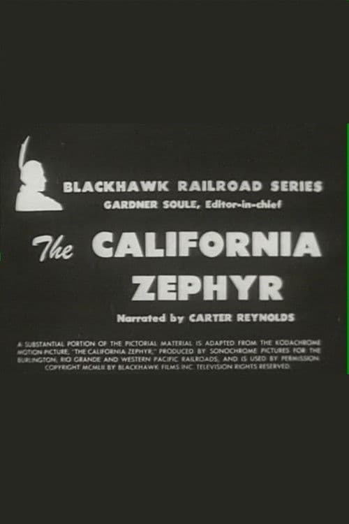 The California Zephyr poster