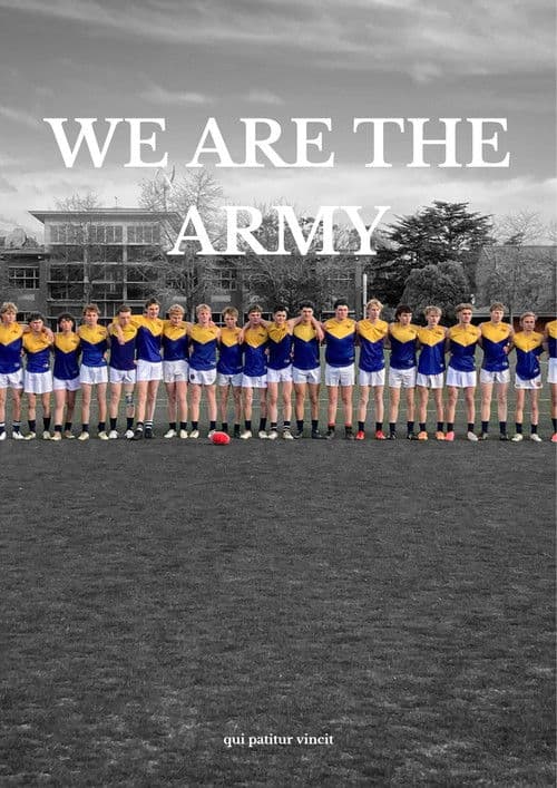 We Are The Army poster