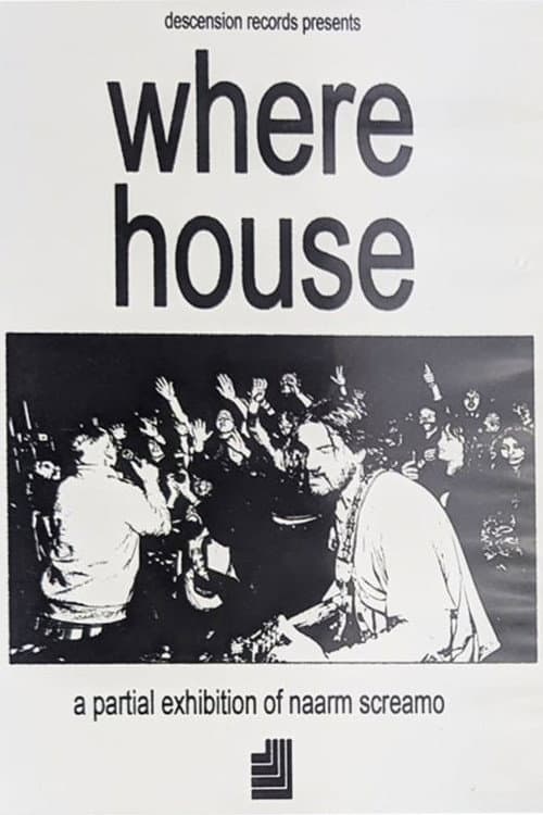 where house: a partial exhibition of naarm screamo poster