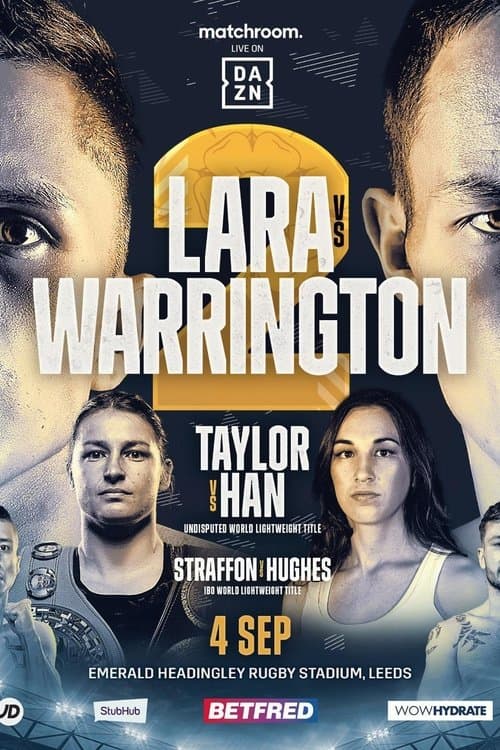 Mauricio Lara vs. Josh Warrington II poster