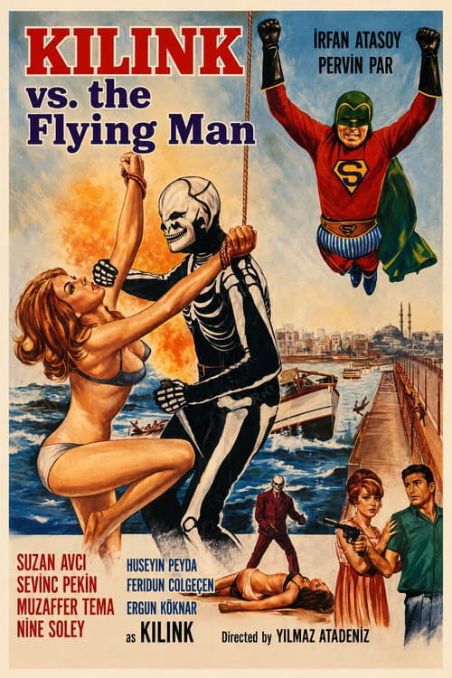 Killing vs. the Flying Man poster