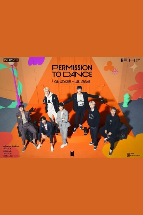 BTS Permission to Dance on Stage - Las Vegas poster