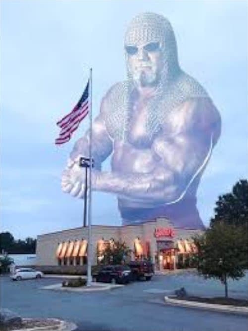 Scott Steiner Opening Shoney's in Acworth poster